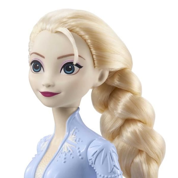 Frost 2 - Elsa - Mattel Disney-dukke med kjole og tilbehør HLW48