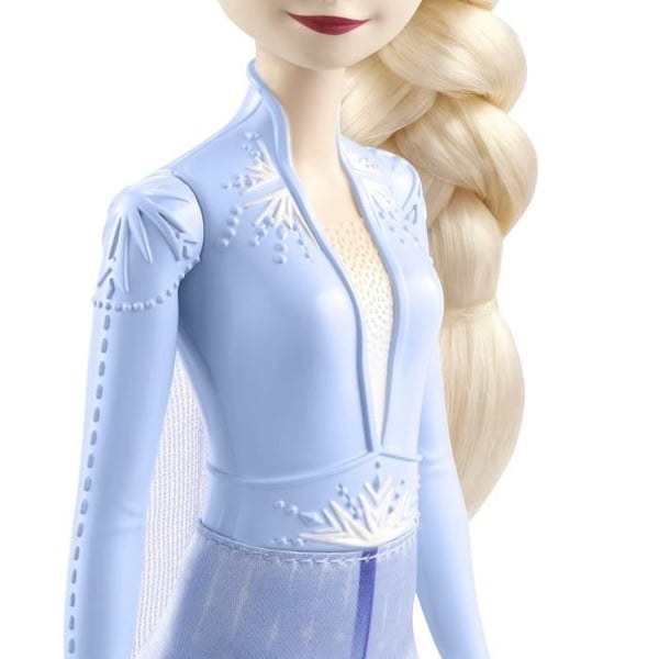 Frost 2 - Elsa - Mattel Disney-dukke med kjole og tilbehør HLW48