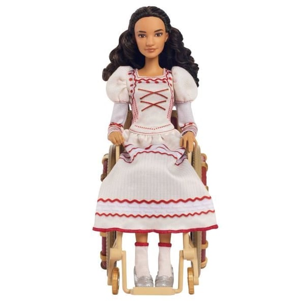 Mattel Wicked Nessarose Dukke med Outfit og Tilbehør - Wicked - HXY36