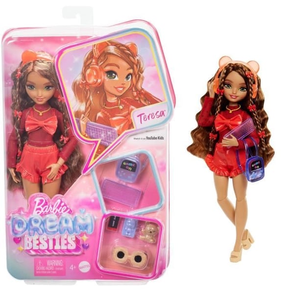 BARBIE Dream Team Teresa - Dukke og tilbehør - Barbie - HYC23