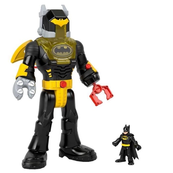 Fisher-Price-DC Super Friends Batman i sin Exoskeleton-robot - Imaginext - HYG31