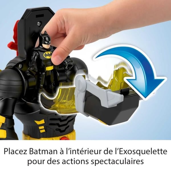 Fisher-Price-DC Super Friends Batman i sin Exoskeleton-robot - Imaginext - HYG31