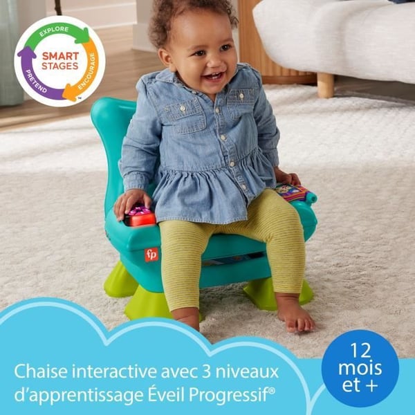 Fisher-Price-Naura ja opi -elektroninen progressiivinen oppimistuoli HYR97