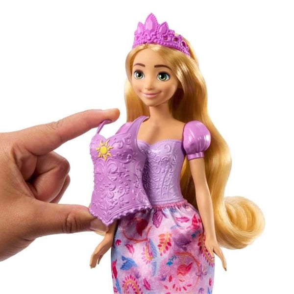 Disney Prinsesser - Rapunzel Picnic og Kunstdukke - Sæt - 3 år+ - JBG09