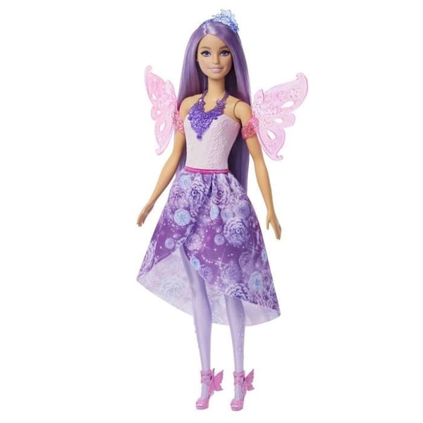 Barbie - Barbie Eventyrlig Fantasi Dukke - Legesæt med Tilbehør - 3 år+ - JCP74