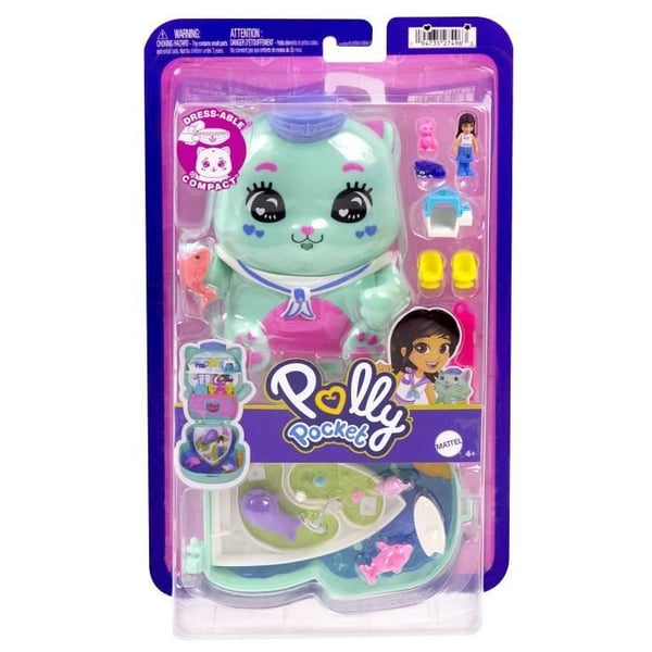 Polly Pocket Sailor Kitten -matkalelu - 4+ vuotiaille - JCR37