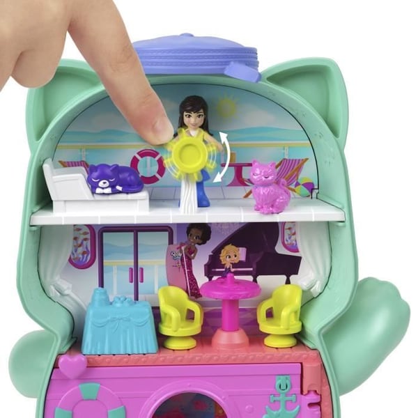 Polly Pocket Sailor Kitten -matkalelu - 4+ vuotiaille - JCR37