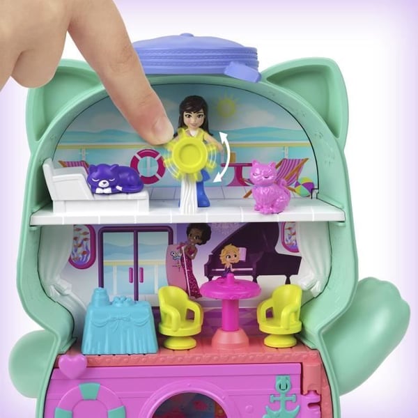 Polly Pocket Sailor Kitten -matkalelu - 4+ vuotiaille - JCR37