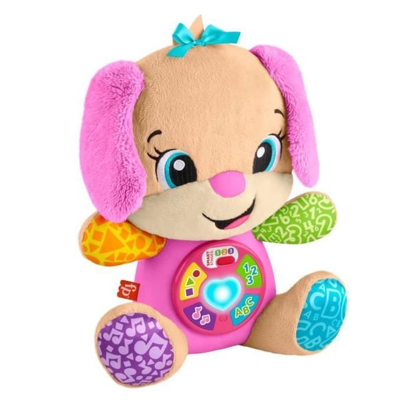 Fisher-Price-Skratta & Lär-Syster Progressiv Utveckling-Musikalisk Plysch JFD31