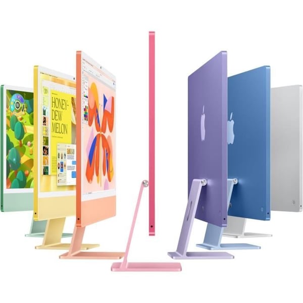 Apple iMac 24 4.5K Retina-skärm 512 GB SSD 24 GB RAM M4-chip 10-kärnig processor 10-kärnig grafik Blå (2024)