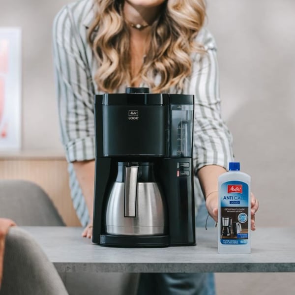 Kahvinkeitin - MELITTA - Look V Therm 1025-12 - 1080 W - 1,25 L - Musta