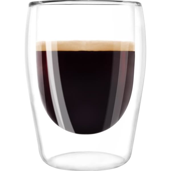 MELITTA Set med 2 espressoglas 80 ml transparenta