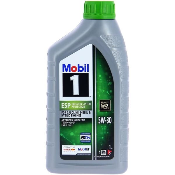 Motoroljedunk - MOBIL1 - 5W30 ESP - 1 L - 4 säsonger
