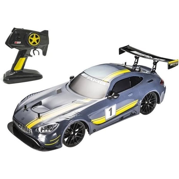 MONDO Mercedes AMG GT3 radiostyret bil - skala 1:10 - fra 8 år MONDO Mercedes AMG GT3 radiostyret bil - skala 1:10 - fra 8 år