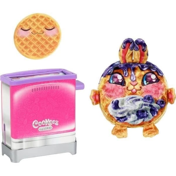 Toasty Treatz - MOOSE TOYS - COOKEEZ MAKERY - Duftende toastbamse. Interaktiv brødrister. Tilfældig bamsemodel