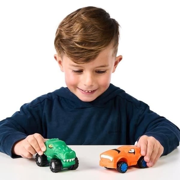 Miniatyyriajoneuvot - MOOSE TOYS - GOO MOBILES - TURBO TYGER VS RUMBLER JAW