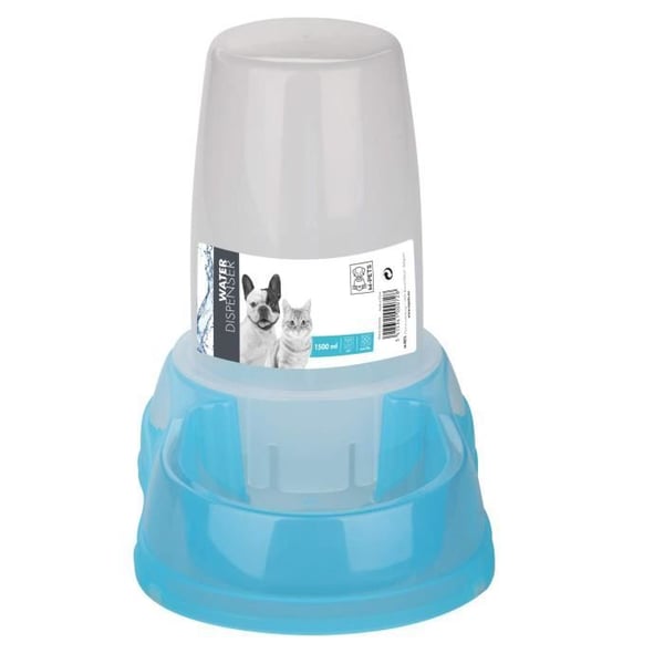 MPETS Vattendispenser - För Katter och Hundar - 1500ml - Svart