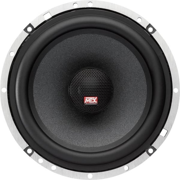 MTX TX665C 16,5 cm:n 2-tie 90 W RMS 4 koaksiaalista autokaiutinta Alumiinirunko Silkkikalottidiskantit Neodyymi Selluloosaselluloosakalvo