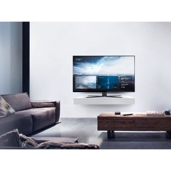 ONE FOR ALL - 32-65 Solid Range TV-stativ - 15° lutning och 90° roterbar - Kompatibel med 32-65''/81-165cm skärmar