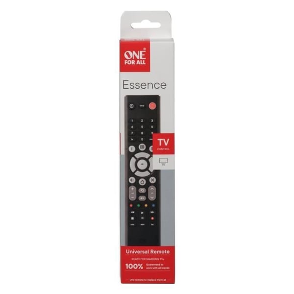 ONE FOR ALL universal fjernbetjening - URC1212 – Essence Basic TV ONE FOR ALL universal fjernbetjening - URC1212 – Essence Basic TV
