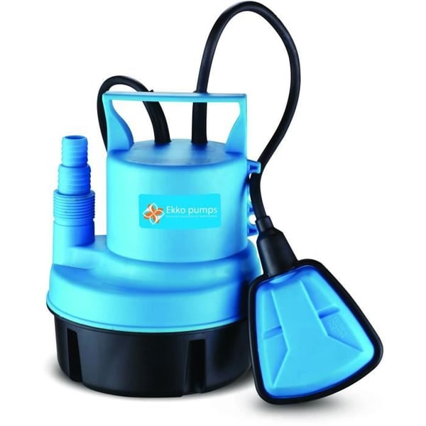 Kælderdrænpumpe - EKKO PUMPS - PAC82 - Til klart vand - 200 W - Udstyret med flyder Kælderdrænpumpe - EKKO PUMPS - PAC82 - Til klart vand - 200 W - Udstyret med flyder