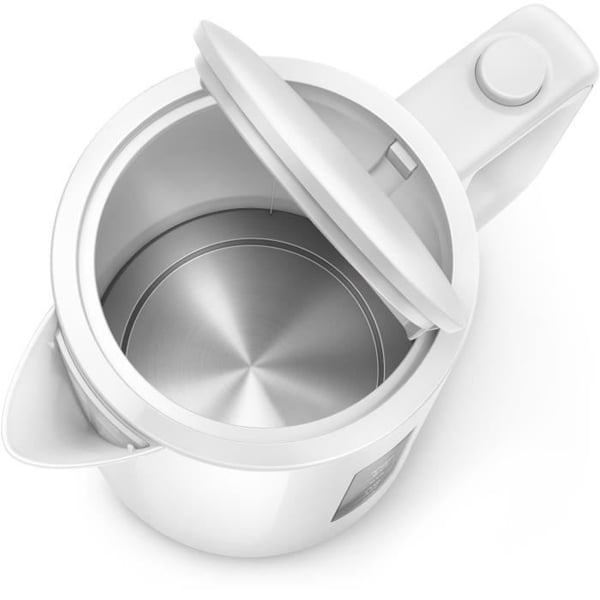 Vattenkokare - PHILIPS - Daily HD9318/00 - 1,7L - Fjäderbelastat lock - Kalkfilter - Vit