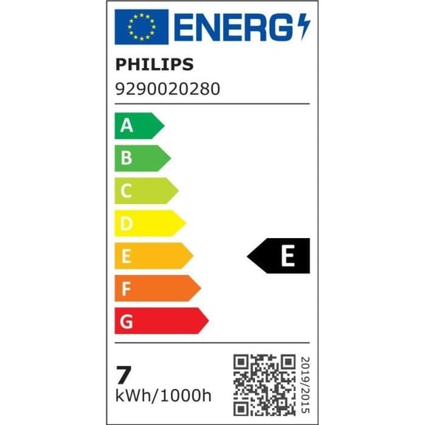 Philips LED-lampa motsvarande 60W E14 varmvit ej dimbar - Glas