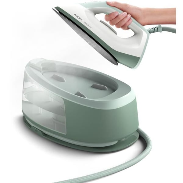 PHILIPS PSG3010/70 Dampgenerator - Kompakt og praktisk - 1,2 l vandtank - Presseeffekt - Intelligent antikalksystem