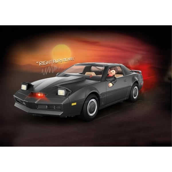 PLAYMOBIL 70924 K2000. Ridderen KITT. Klassiske biler. Samlerbil. Voksen