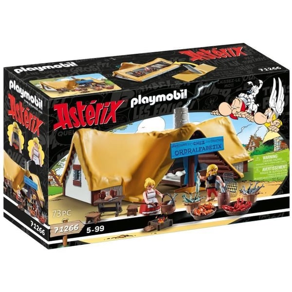 PLAYMOBIL 71266 Asterix Ordralfabetix Hytte. Asterix Landsby. Samlerlegetøj. Fra 5 år