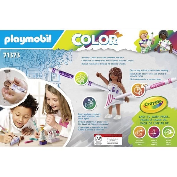 PLAYMOBIL Väri: Stylistityöpaja - PLAYMOBIL - Luo uusia tarinoita omilla väreilläsi - Sekoitus - 5 vuotta