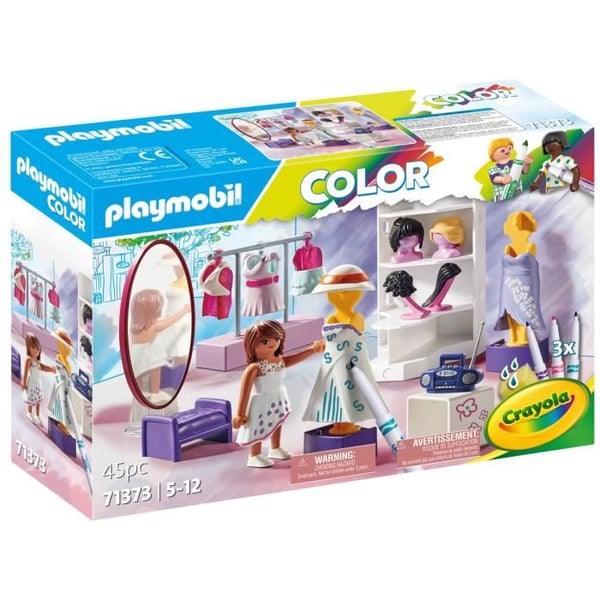 PLAYMOBIL Color: Stylistverkstad - PLAYMOBIL - Skapa nya berättelser i dina färger - Blandat - 5 år