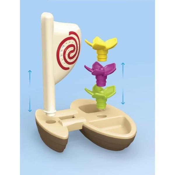 PLAYMOBIL Junior 71459 Vaiana och segelbåt. Flyter i vatten. Badleksak. Disney. Från 12 månader