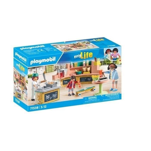 PLAYMOBIL 71538 Fastfoodbod. Mit liv. 54 dele. Fra 5 år