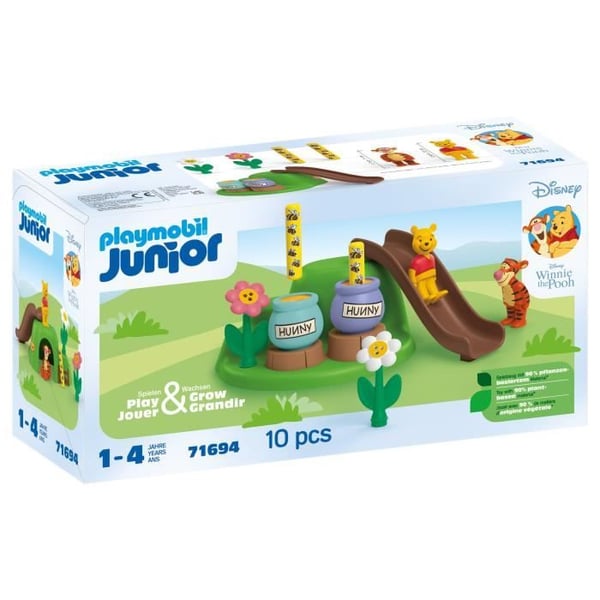 PLAYMOBIL Junior 71694 Peter Plys og Tigerdyret med Bihave. Junior & Disney. Fra 12 måneder
