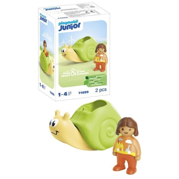 PLAYMOBIL Junior 71699 Lapsi keinuvalla etanalla. 12 kuukaudesta alkaen