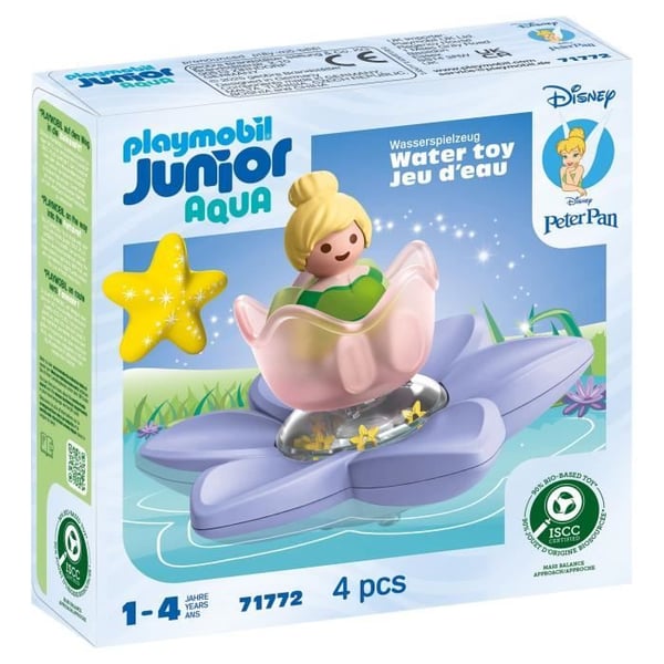 PLAYMOBIL JUNIOR 71772 Klokkeblomst og Blomst. Disney. 4 dele. Fra 12 måneder