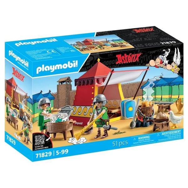 PLAYMOBIL 71829 Legionærtelt. Asterix. Tegneseriefigurer. Fra 5 år