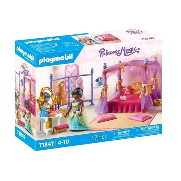 PLAYMOBIL 71847 Prinsesseværelse med Himmelseng