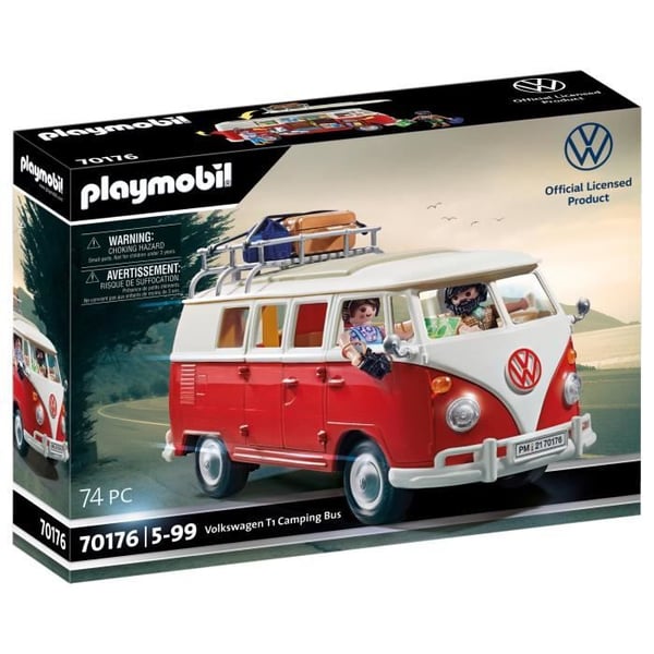PLAYMOBIL 70176 Volkswagen T1 Kombi. Klassiske biler. Voksen. Samlerbil