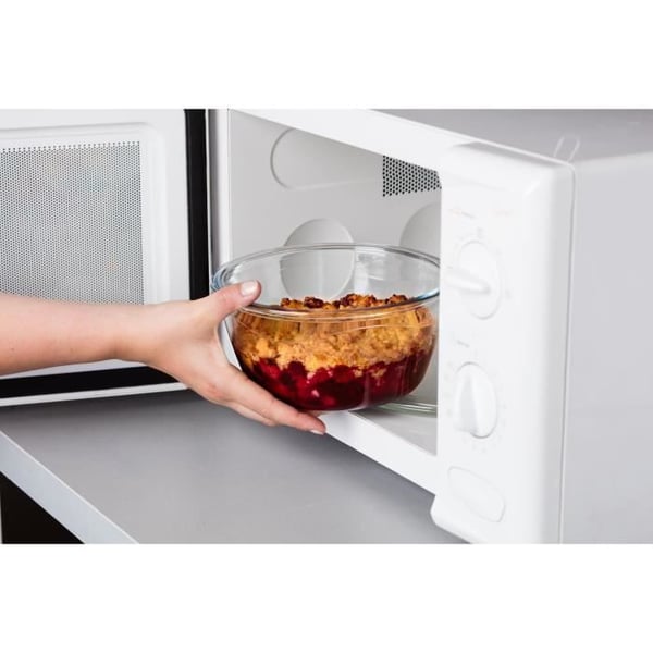 Rund æske med låg - PYREX - 1451032 - 11 cm - 200 ml - Cook & Go - Borosilikatglasbund