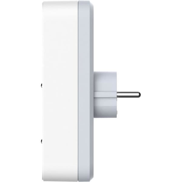 Biplite - QUARX - 2P 16A - Med USB-A og USB-C. NF-kompatibel
