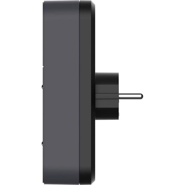 Biplite - QUARX - 2P 16A - USB-A- ja USB-C-liitännällä. NF-yhteensopiva