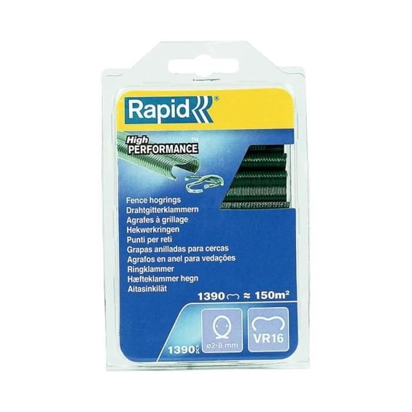 Verkkoniitit - RAPID - VR16 Vihreä - Läpipainopakkaus 1390