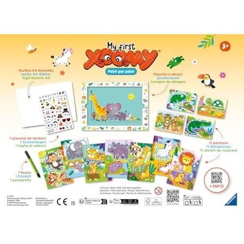 Mine første Xooms. Prik til prik. Mine første tegninger. Tegning. Kreativ fritid. Fra 3 år. 23752. Ravensburger
