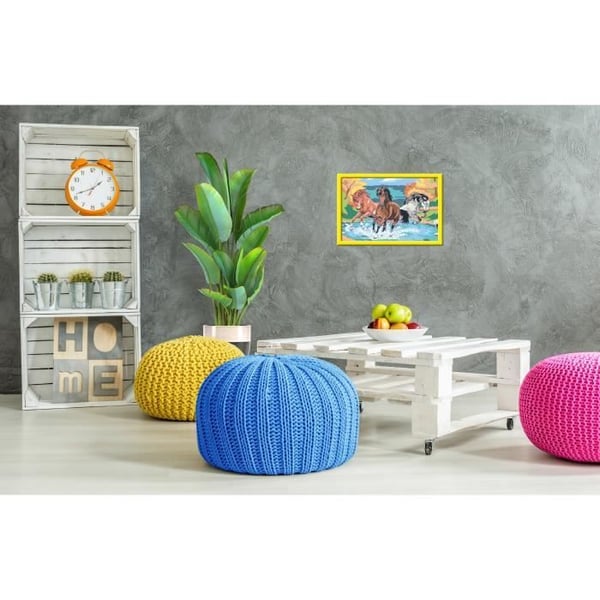 CreArt Kids 31x21cm Hestehjord. Mal efter tal-sæt. ArtNumber. Alder 9+. 25846. Ravensburger
