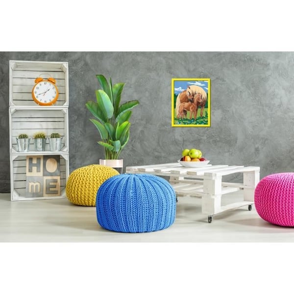 CreArt Kids 31x21cm Stolte Heste. Mal efter Tal Sæt. ArtNumber. Alder 7+. 25850. Ravensburger