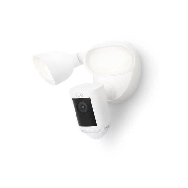 RING Spotlight Pro -valvontakamera pistorasiaan kytkettävällä liitännällä - musta - EU