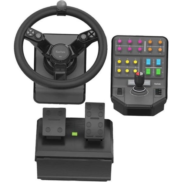Traktorsimulator - Logitech G Saitek - Landbrugssimulatorcontroller - Designet til PC