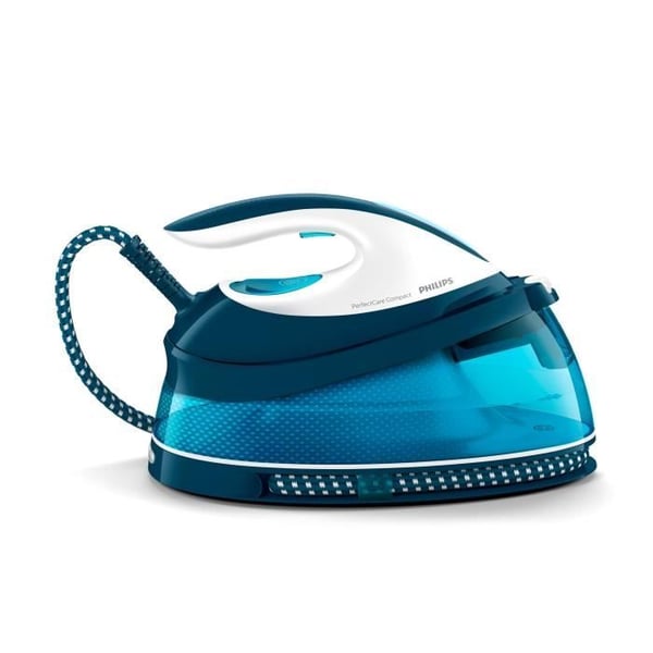 Ånggenerator - PHILIPS - PerfectCare Compact - GC7840/20 - 6,5 bar - Pressning 400 g/min - Ångflöde 120 g/min